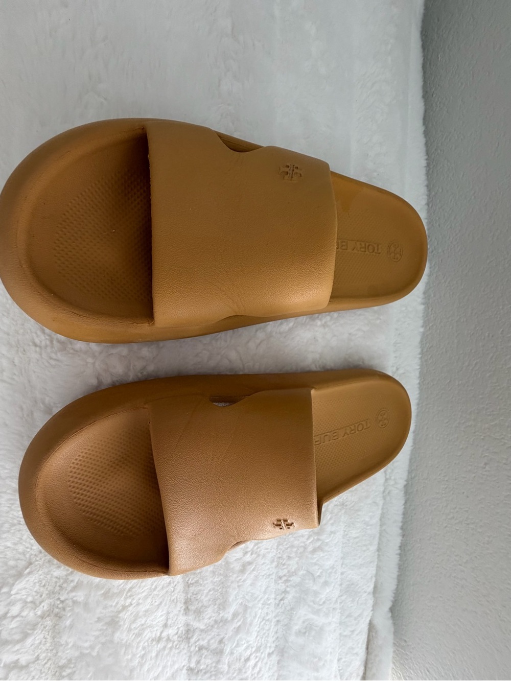 Tory Burch Mustard Tone 9B Slide Sandals - Picture 8 of 8